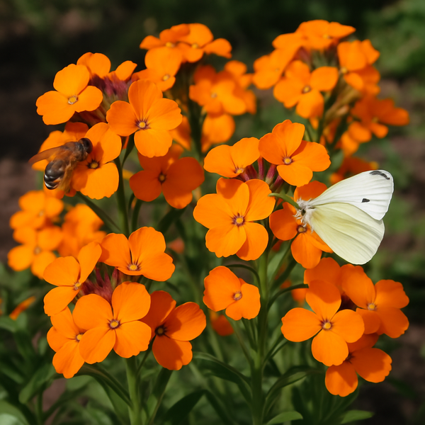 Cheiranthus allionii (Siberian Wallflower) – MySeedsCo