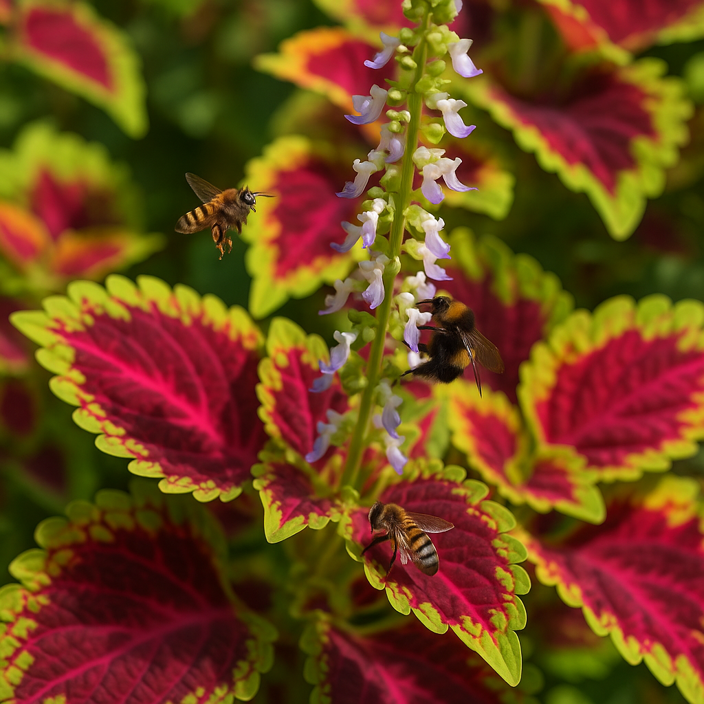 Coleus blumei (Rainbow Mix)