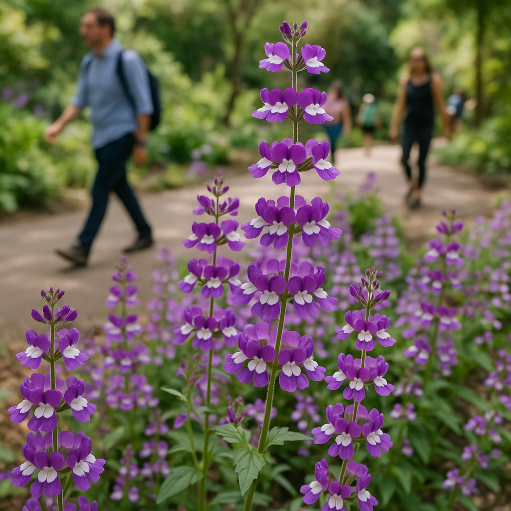 Collinsia heterophylla (Chinese Houses)