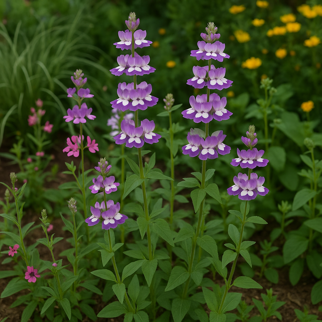 Collinsia heterophylla (Chinese Houses)