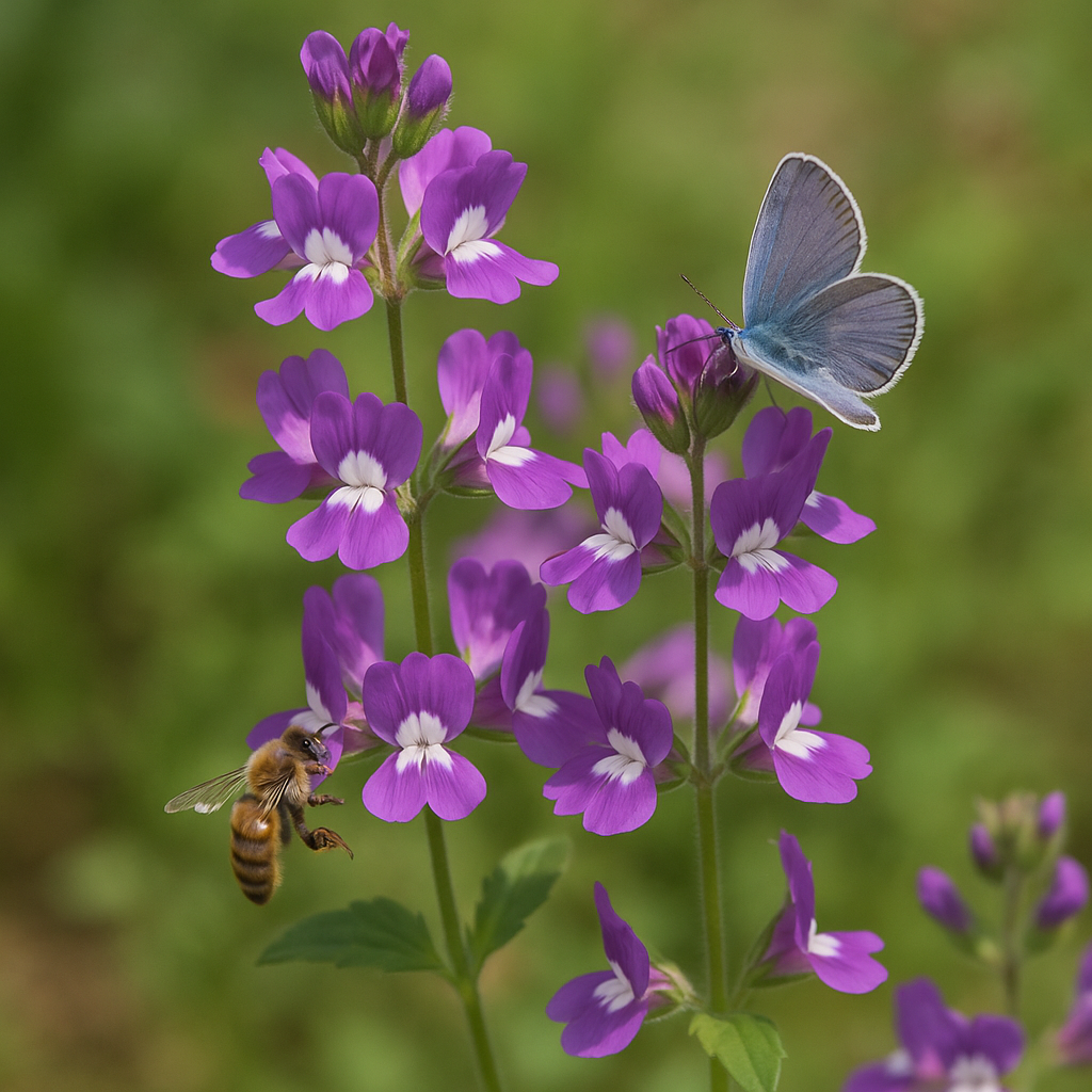 Collinsia heterophylla (Chinese Houses)