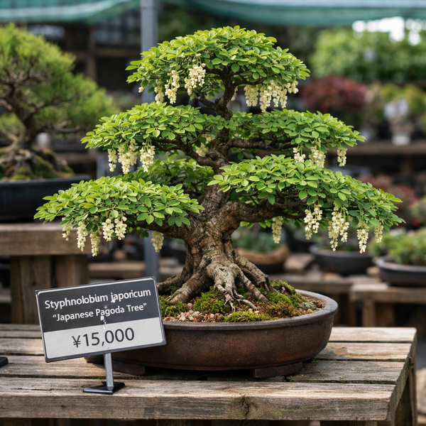 hyssop bonsai tree Styphnolobium japonicum, Sophora japonica (Chinese Scholar Tree, Japanese Pagoda Tree) 1 lb (~ 5760 Seeds)