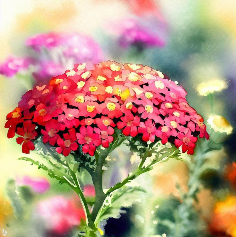 ACHILLEA millefolium rubra (Red Yarrow)