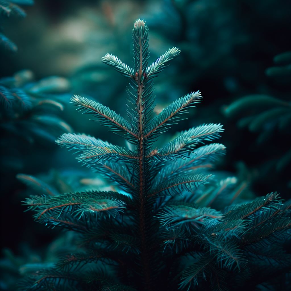 Abies balsamea 'Cook's Blue' (New Hampshire Balsam Fir, Cook's Blue Balsam Fir)
