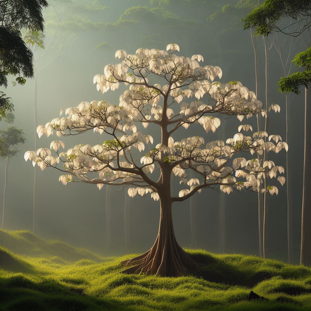Davidia involucrata (Dove Tree, Ghost Tree, Handkerchief Tree, Laundry Tree)