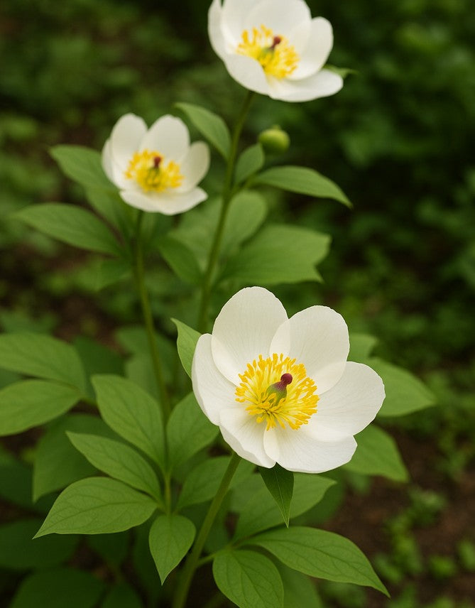 Paeonia japonica (Japanese Peony, Japanese Woodland Peony)