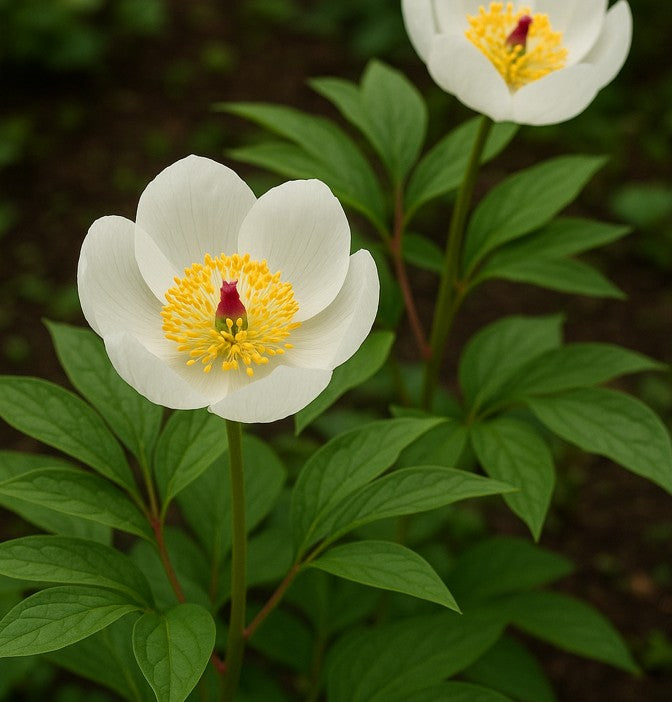 Paeonia japonica (Japanese Peony, Japanese Woodland Peony)