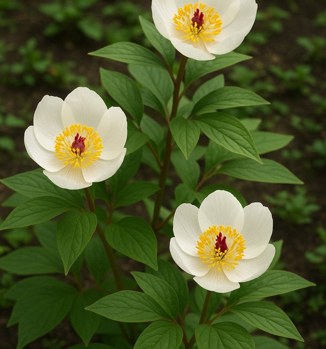 Paeonia japonica (Japanese Peony, Japanese Woodland Peony)