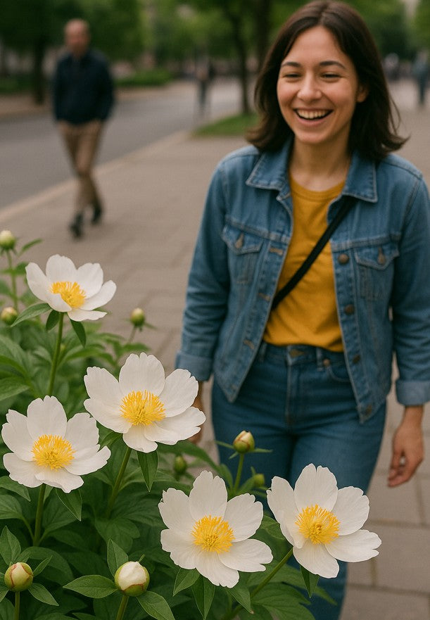 Paeonia japonica (Japanese Peony, Japanese Woodland Peony)
