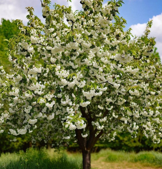 Prunus avium 'CVI' (Sweet Cherry, Wild Cherry, Gean, Certified Virus Indexed Mazzard Cherry)