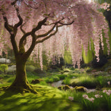 Prunus subhirtella Pendula (Rosebud Cherry, Spring Cherry, Weeping Higan Cherry, Winter Flowering Cherry)