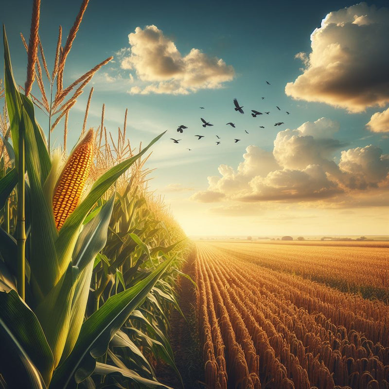 Trucker's Favorite Yellow (Yellow Dent Corn - Heirloom Corn) (Zea mays)