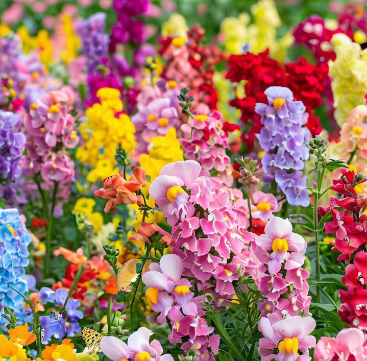 ANTIRRHINUM majus 'Tetra Mix' (Snapdragon, Mixed)