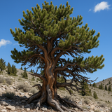 Pinus aristata (Bristlecone Pine, Colorado Bristlecone Pine, Foxtail Pine, Hickory Pine, Rocky Mountain Bristlecone Pine)