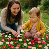 Bellis perennis (Lawn Daisy, English Daisy, Mixed)