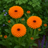Calendula offinalis (Calendula, 'Ball's Orange')
