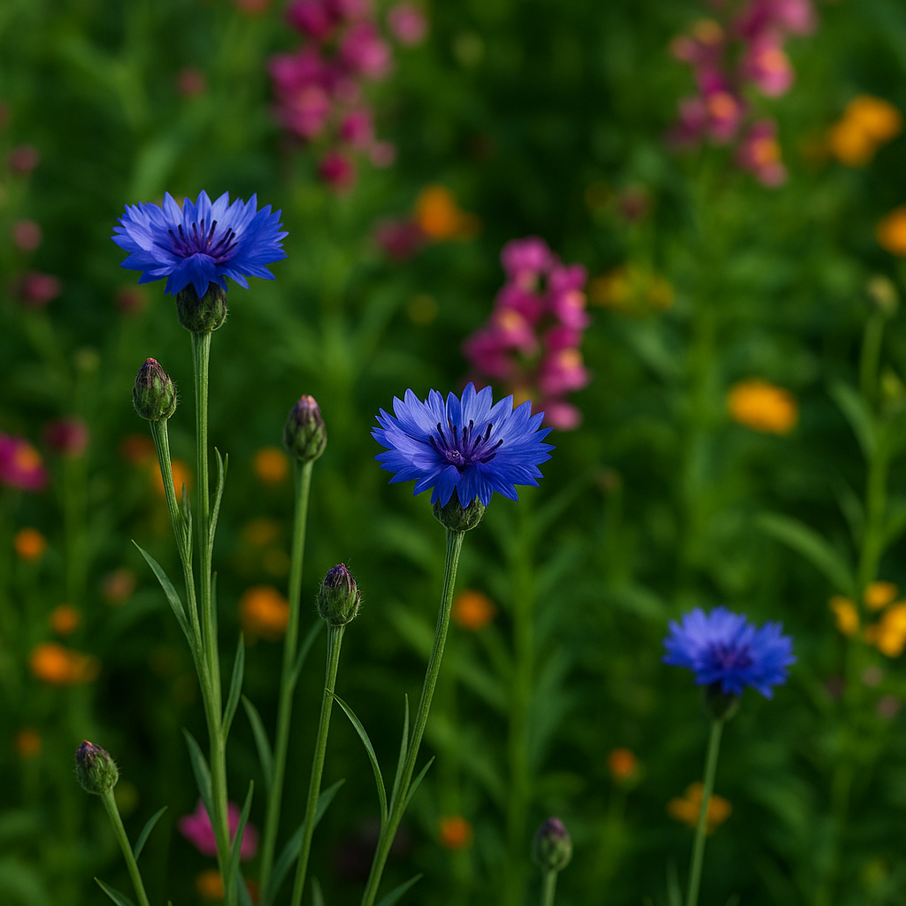 Centaurea cyanus (Cornflower, Tall Blue)