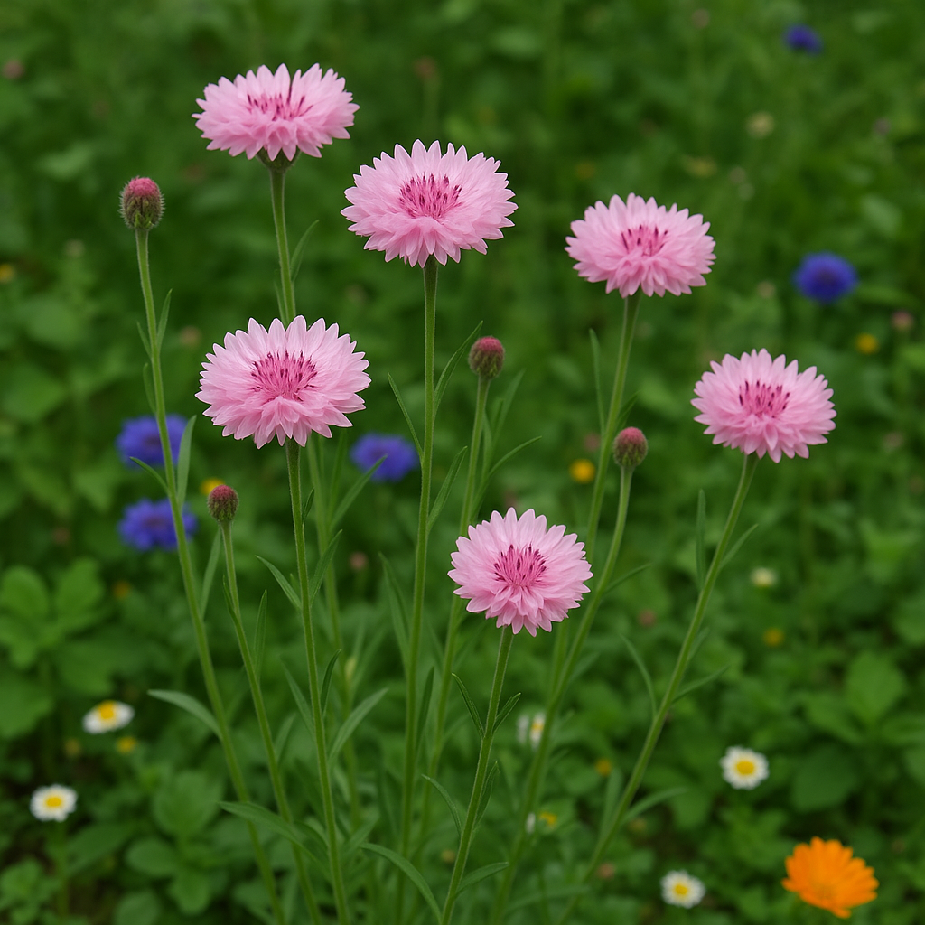 Centaurea cyanus (Cornflower, Tall Pink)