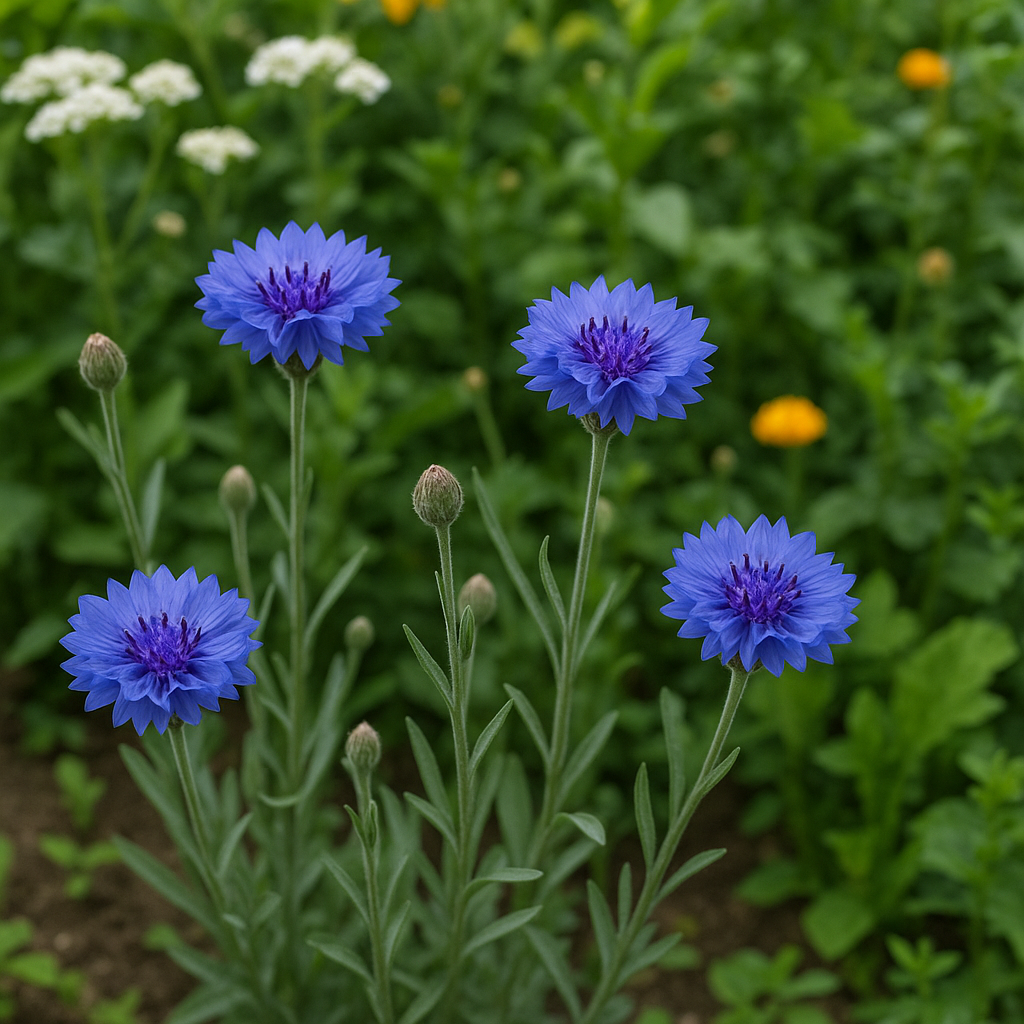 Centaurea cyanus (Cornflower, Dwarf Blue)