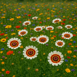 Chrysanthemum carinatum (Painted Daisy)