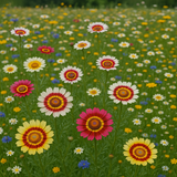 Chrysanthemum carinatum (Painted Daisy)