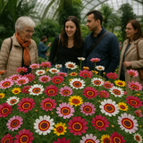 Chrysanthemum carinatum (Painted Daisy)