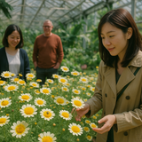 Chrysanthemum coronarium (Garland Daisy)