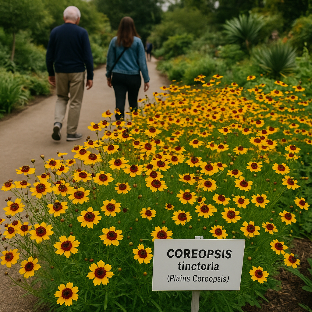 COREOPSIS tinctoria (Plains Coreopsis)
