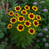 COREOPSIS tinctoria (Plains Coreopsis, Dwarf)