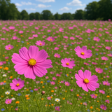 COSMOS bipinnatus 'Pinkie' (Cosmos, Pink)