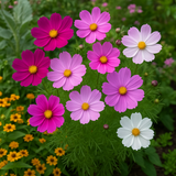 COSMOS bipinnatus 'Sensation Mix' (Cosmos, Tall Mixed)