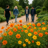 COSMOS sulphureus (Cosmos, Dwarf Mixed)