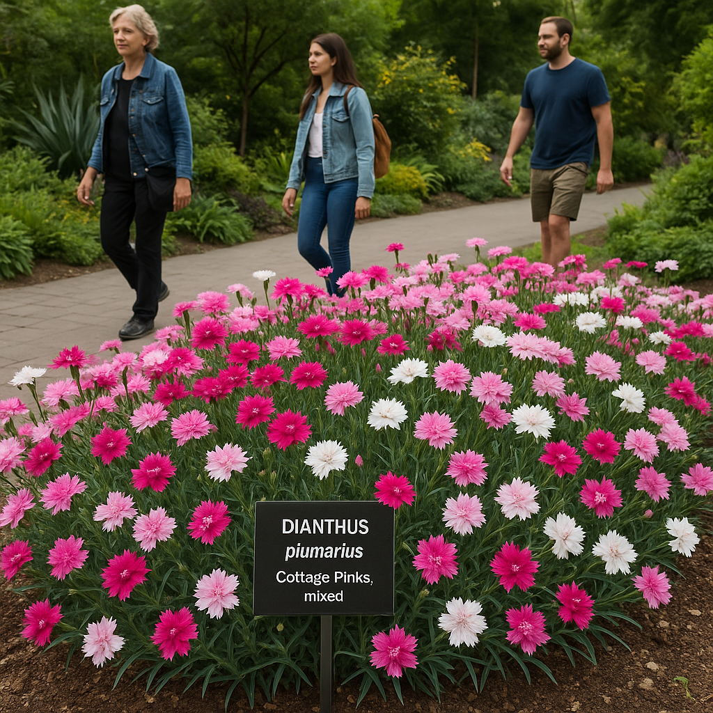 DIANTHUS plumarius (Cottage Pinks)