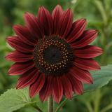HELIANTHUS annuus 'Chocolate Cherry' (Sunflower - Chocolate Cherry)