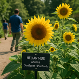 HELIANTHUS Annuus 'Peredovik' (Black Oil Sunflower, Peredovik)