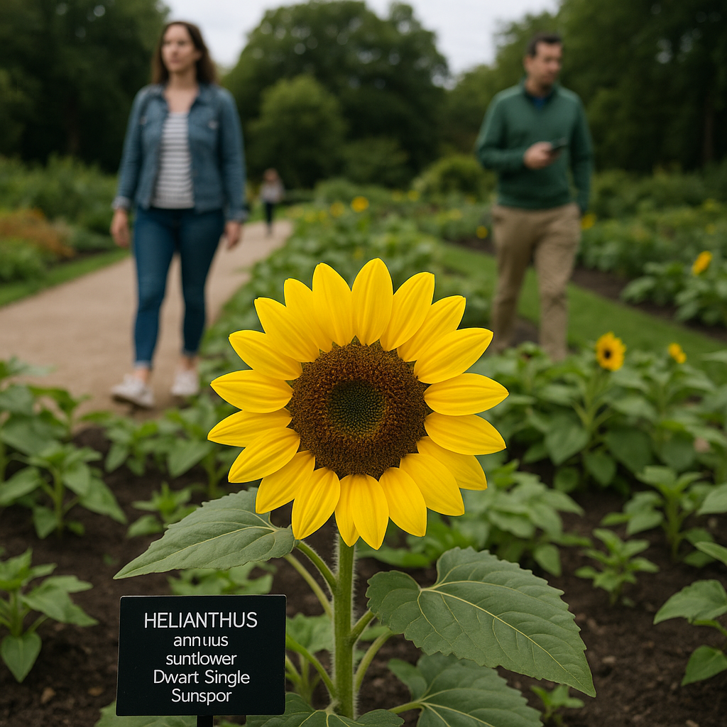 HELIANTHUS Annuus 'Sunspot' (Sunflower, Dwarf Single - Sunspot) – MySeedsCo