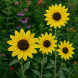 HELIANTHUS petiolaris (Prairie Sunflower)