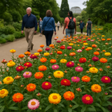 HELICHRYSUM bracteatum (Strawflower, Dwarf Mixed)