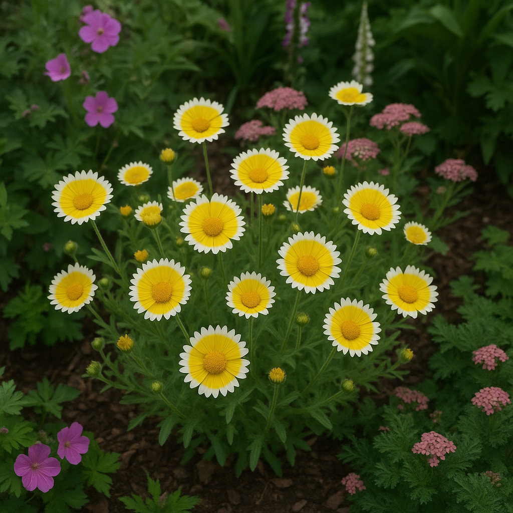 Tidy Tips Layia platyglossa (Tidy Tips) – MySeedsCo