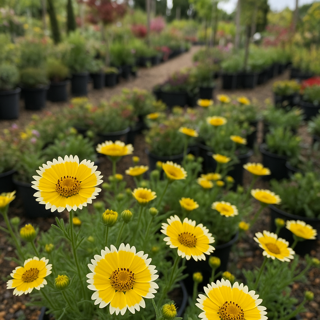 Tidy Tips Layia platyglossa (Tidy Tips) – MySeedsCo