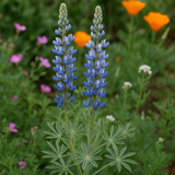 LUPINUS argenteus (Mountain Lupine)