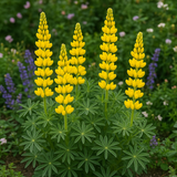 LUPINUS densiflorus aureus (Yellow Lupine)