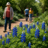 LUPINUS texensis (Texas Bluebonnet)