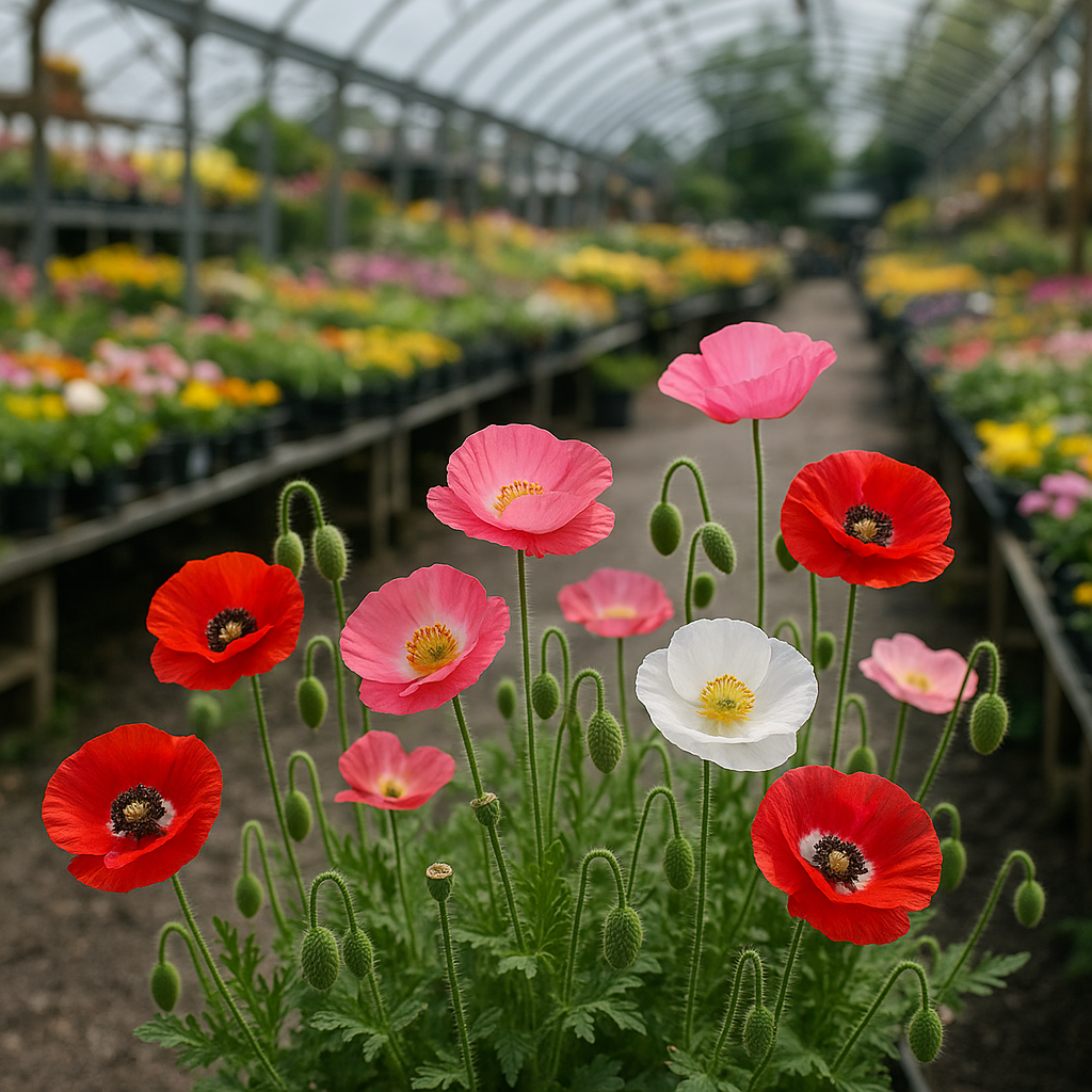PAPAVER rhoeas (Corn Poppy, Shirley Single Mixed)