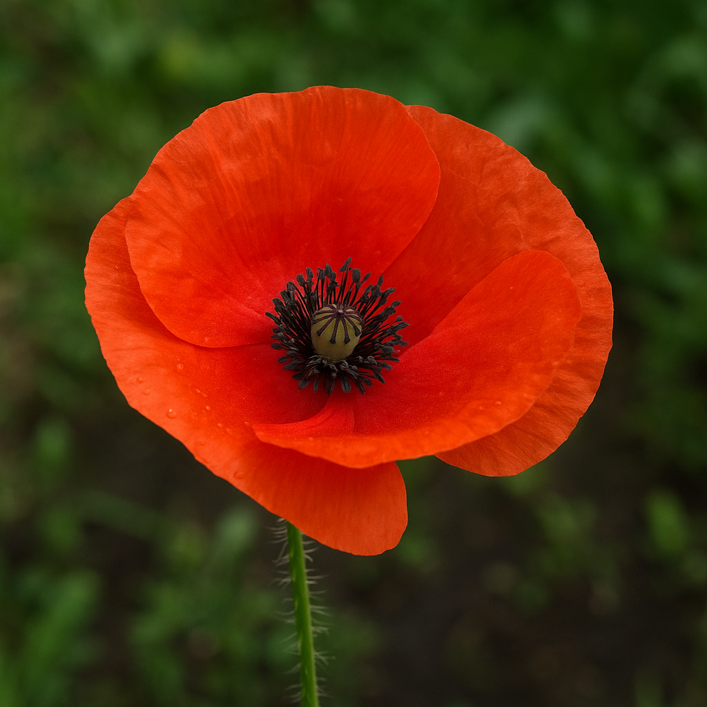 PAPAVER rhoeas (Corn Poppy, Red)