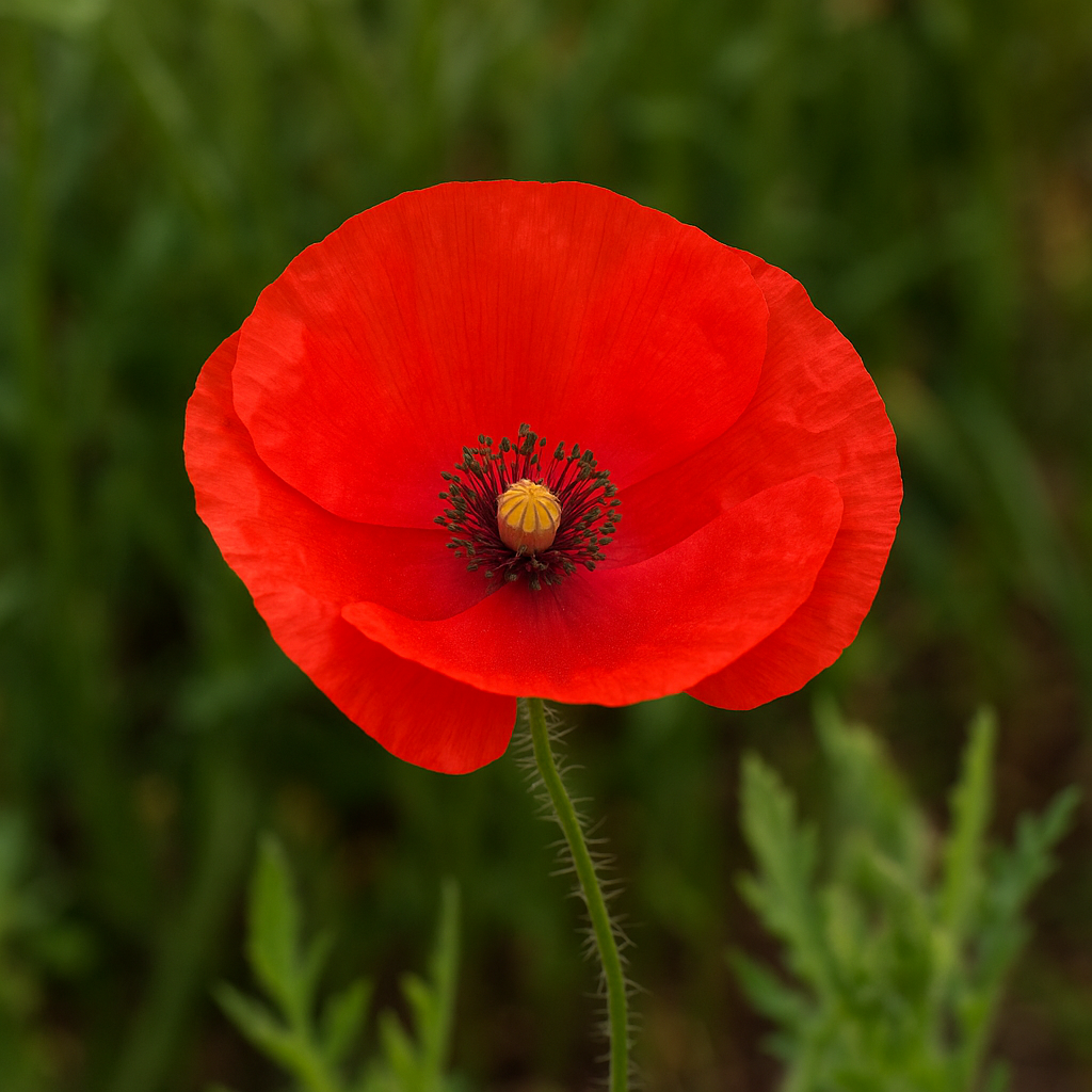 PAPAVER rhoeas (Corn Poppy, Red)