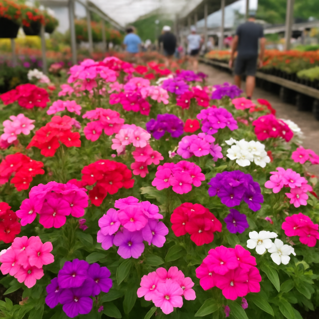 PHLOX drummondii (Annual Phlox, Mixed)