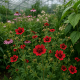 POTENTILLA thurberi (Scarlet Cinquefoil)