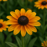 RUDBECKIA hirta 'Marmalade' (Rudbeckia, Dwarf - Marmalade)