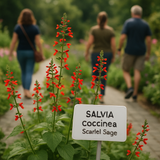 SALVIA coccinea (Scarlet Sage)